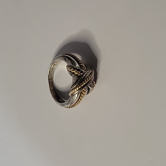 Vintage Tiffany sterling silver bow ring - Picture 2 of 6